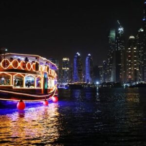 dubai marina cruise dinner