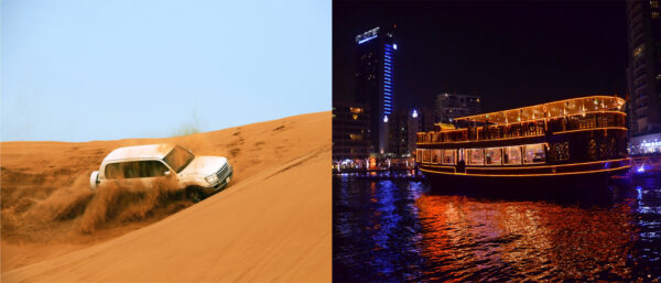 dubai marina desert safari